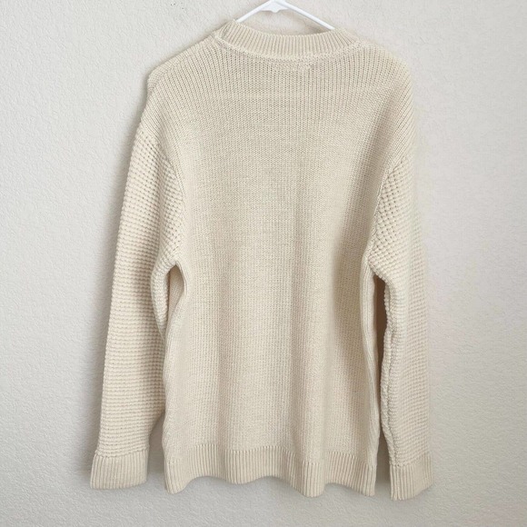 Ted Baker Mens Stitch Mix Crew Jumper Knitwear Sweater 100% Wool Size Large - Picture 11 of 11